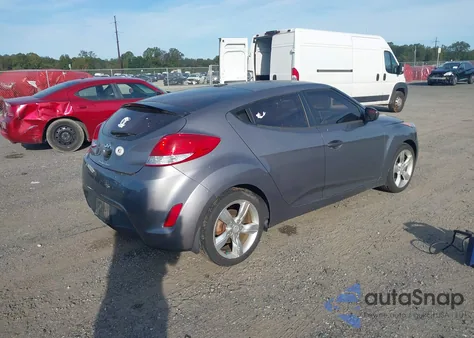 2015 Hyundai Veloster from USA, damaged, VIN KMHTC6AD8FU229063